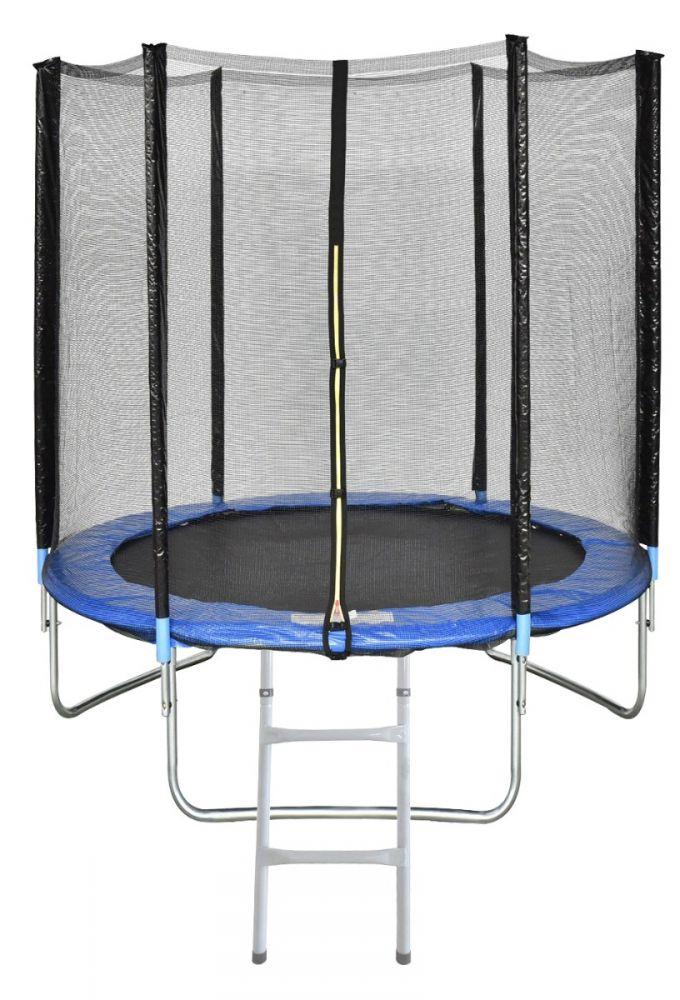Active Fun 8 Feet Trampoline With Safety Net And Ladder 8FT-3W-51H-2