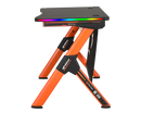 Meetion RGB LED Light PC Computer Gaming Desk MT-DSK20