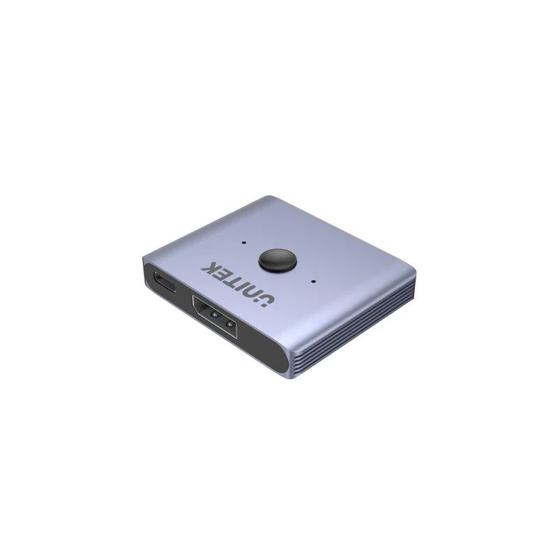Unitek Display Port Switch 2 IN 1/1 IN 2 Out (8K - 60Hz) V1609A
