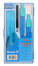 Flamingo Compass Set 9 pcs 9001130007618