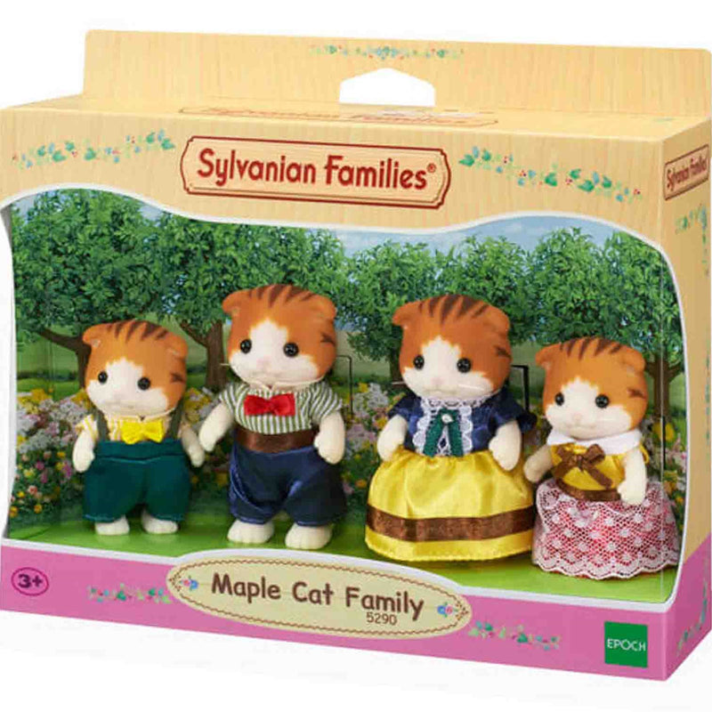 Sylvanian Family Maple Cat Family
