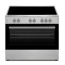 Simfer 90x60 Vitro Ceramic Free Standing Cooking Range Silver 9060CC