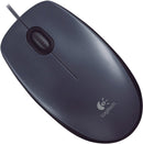 Logitech M100 Corded USB Mouse Grey 910-005003