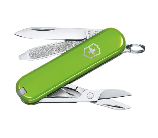 Victorinox Classic SD 7 Functions Small Pocket Knives Smashed Avocado 0.6223.43G | Hand Tools