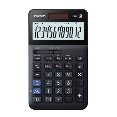 Casio Calculator J-120F-W-DP