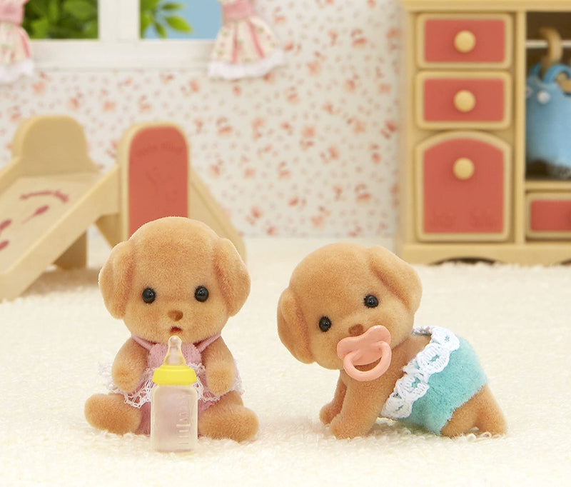 Sylvanian Family Toy Poodle Twins