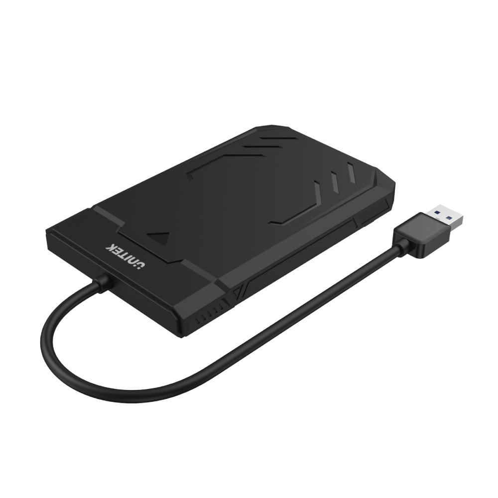 Unitek USB3.1 to SATA6G 2.5” HDD/SSD Hard Disk Enclosure, Black Color Y-3036 | Computer Accessories Unitek USB3.1 to SATA6G 2.5” HDD/SSD Hard Disk Enclosure, Black Color Y-3036 | Computer Accessories