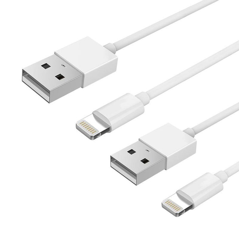 Unitek 2-In-1 Pack Apple Lightning Cable (25cm + 100cm)