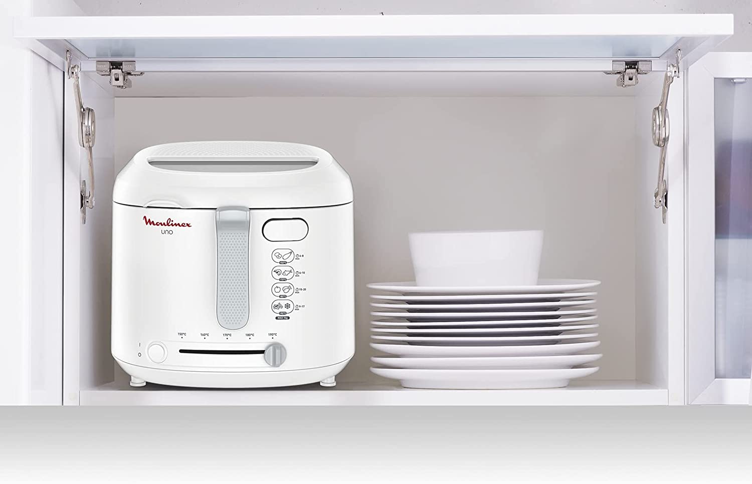Moulinex 1.8 Liter 1600W Deep Fryer White AF203127 | Kitchen Appliances Moulinex 1.8 Liter 1600W Deep Fryer White AF203127 | Kitchen Appliances