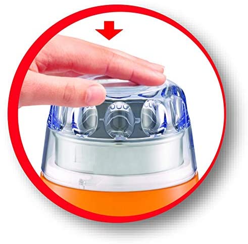 Moulinex Coffee Grinder 180W 50G 1-2-3 System Orange AR110O27