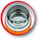 Moulinex Coffee Grinder 180W 50G 1-2-3 System Orange AR110O27