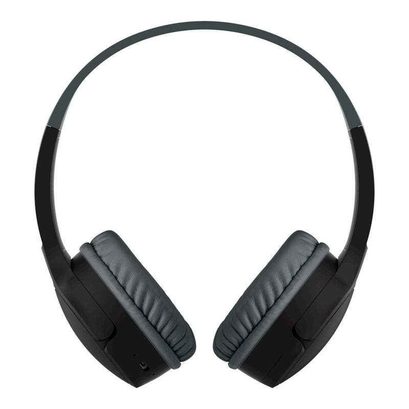 Belkin Sound Form Mini Kids On Ear Wireless Headphones Black AUD002BTBK