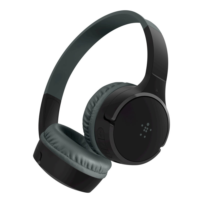 Belkin Sound Form Mini Kids On Ear Wireless Headphones Black AUD002BTBK