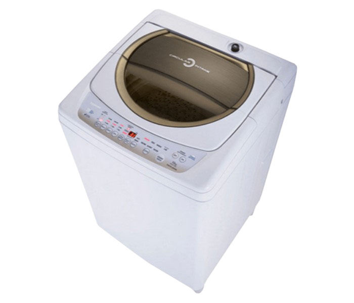 Toshiba 6Kg Top Load Fully Automatic Washing Machine White and Grey AW-F705EB