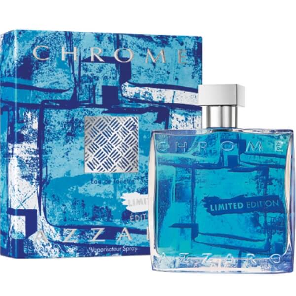 Azzaro Chrome Limited Edition Eau de Toilette for Men 100ml | Men's Perfume