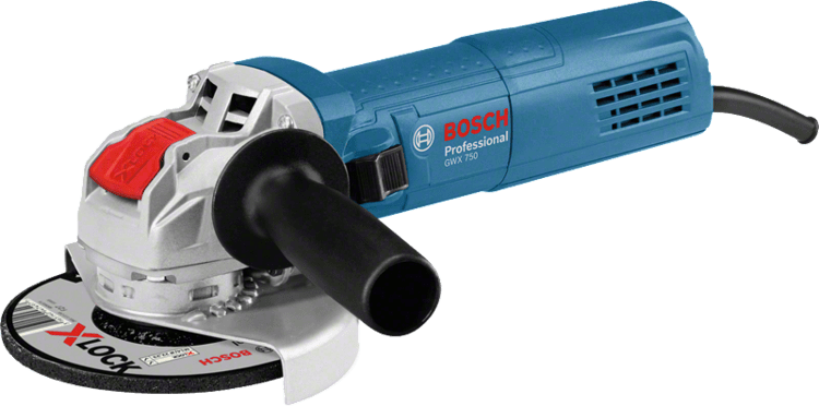 Bosch Angle Grinder with X-LOCKGWX 750-115 Professional