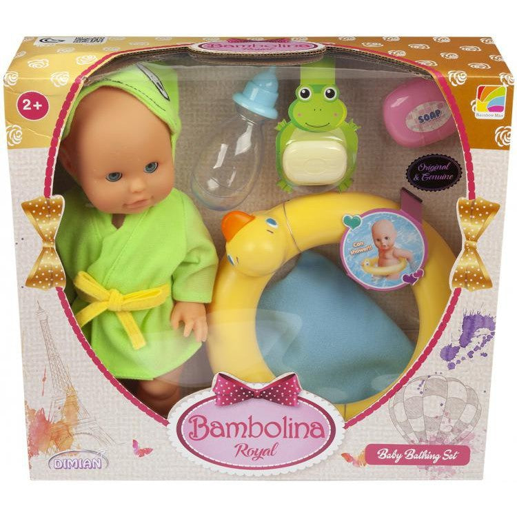 Bambolina Baby Doll Bathing Set