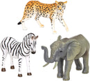 Jungle Animals (Zebra, Elephant & Cheetah)