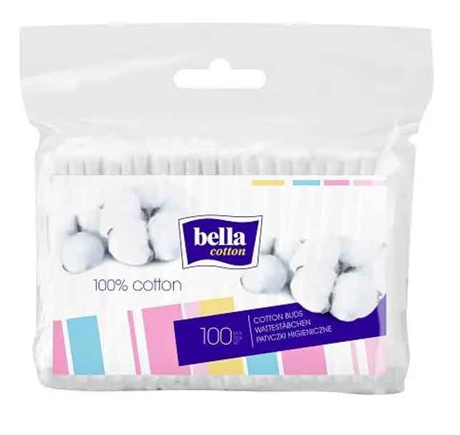 Bella Cotton White Balls 100g