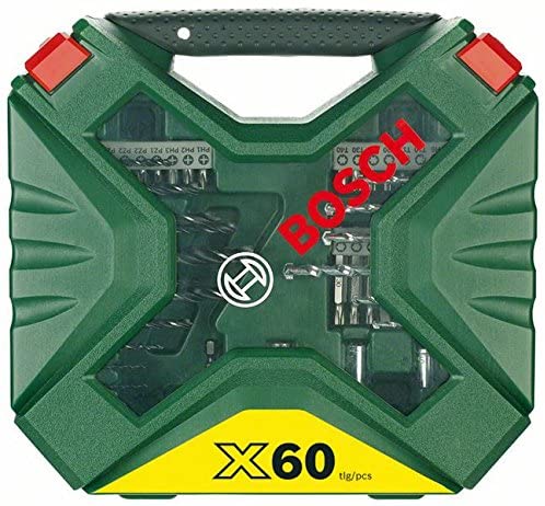 Bosch Classic X Line Drill And Screwdriver Bit Set 60 Pieces BO2607010611