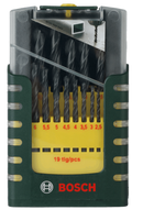 Bosch Metal Drill Bit HSS-R Set 19 Pieces BO2607017151