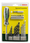 Bosch Drill And Screwdriver Bit Set 27 Pieces BO2607017201