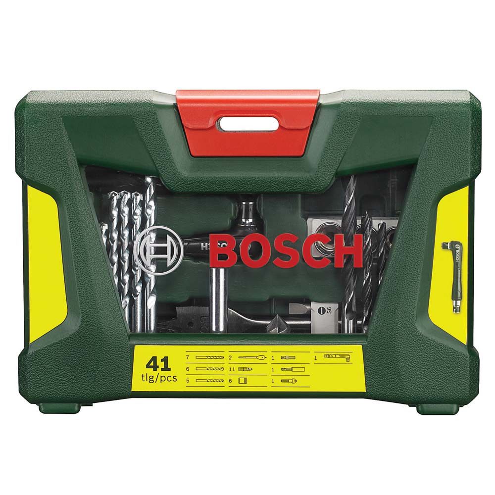 Bosch V Line 41Pcs Accessory Set BO2607017305 | Drills, Impact Drills & Screwdrivers Bosch V Line 41Pcs Accessory Set BO2607017305 | Drills, Impact Drills & Screwdrivers