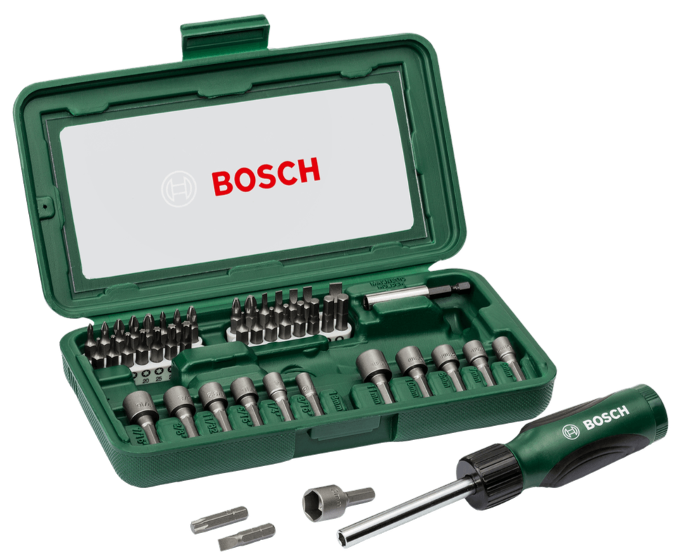 Bosch Screwdriver Bit Set 46Pcs BO2607019504 | Drills, Impact Drills & Screwdrivers