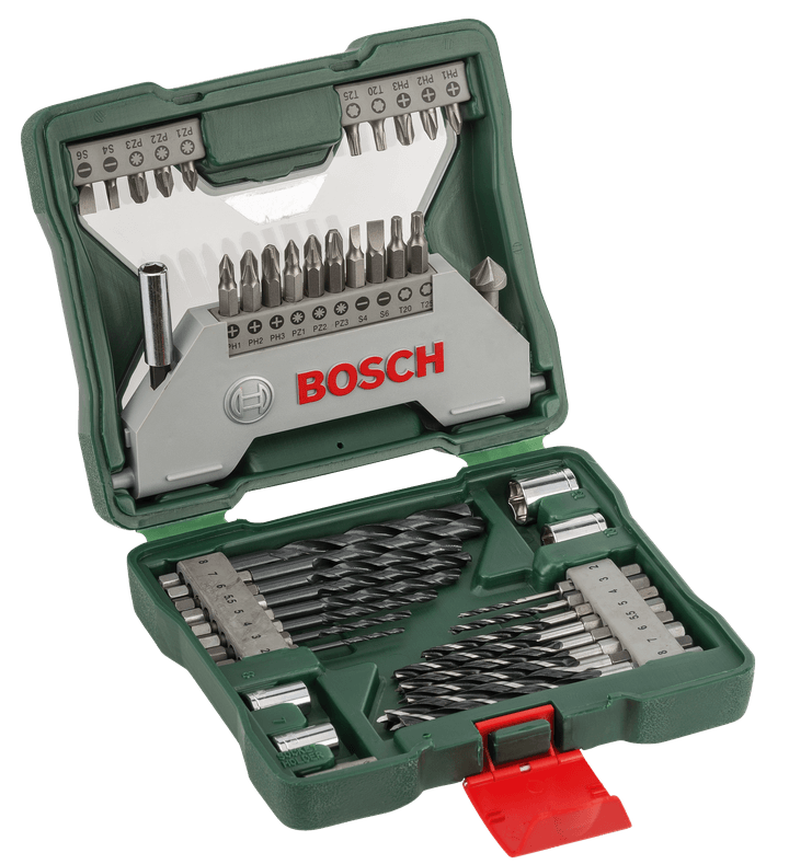 Bosch Classic X Line Drill And Screwdriver Bit Set 43 Pieces For HEX Shank BO2607019613