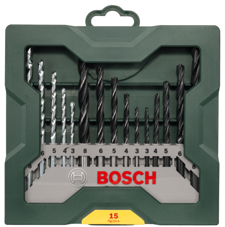 Bosch Mini X Line Mixed Set 15 Pieces BO2607019675