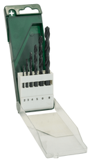 Bosch Metal Drill Bit HSS-R DIN 338 Set 6 Pcs BO2609255029