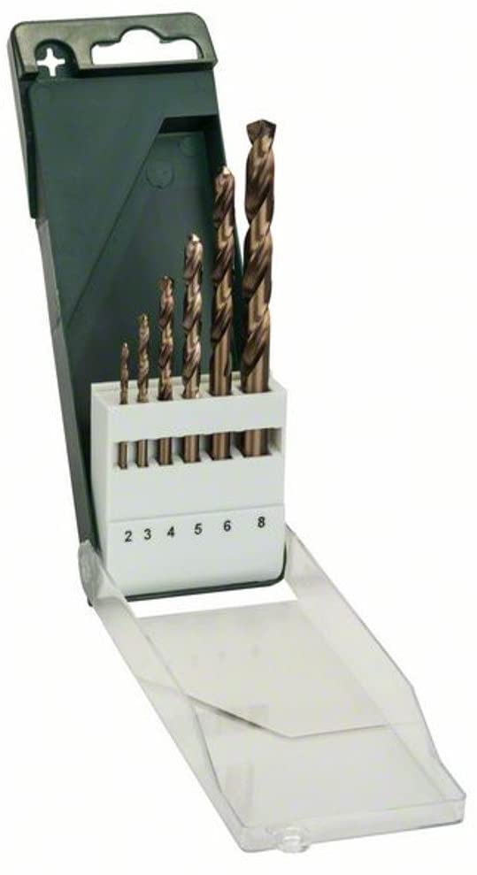 Bosch HSS-CO Drill Bit Set 2-8mm 6 Pcs Inox BO2609255087 | Drills, Impact Drills & Screwdrivers Bosch HSS-CO Drill Bit Set 2-8mm 6 Pcs Inox BO2609255087 | Drills, Impact Drills & Screwdrivers