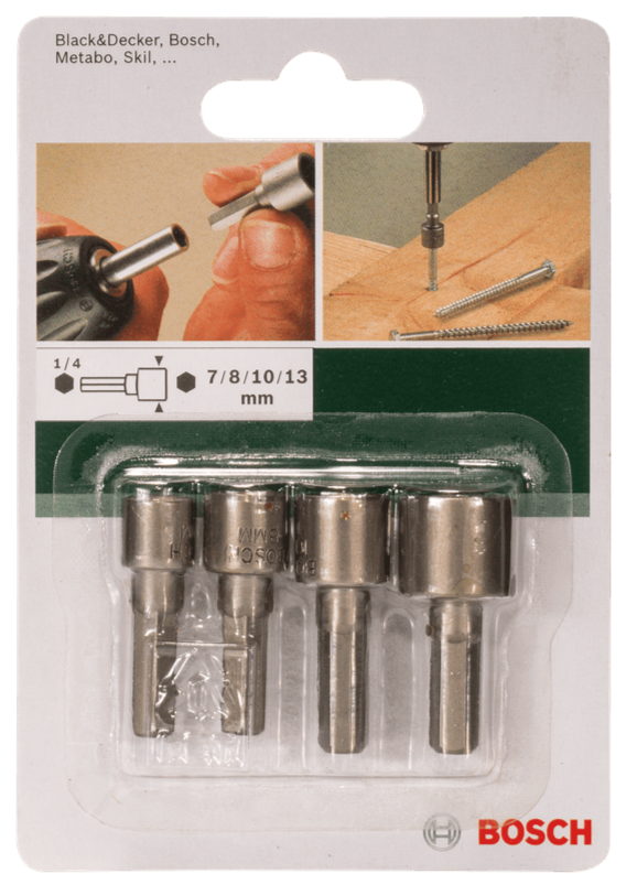 Bosch Nutsetter Set 4 Pieces BO2609255904