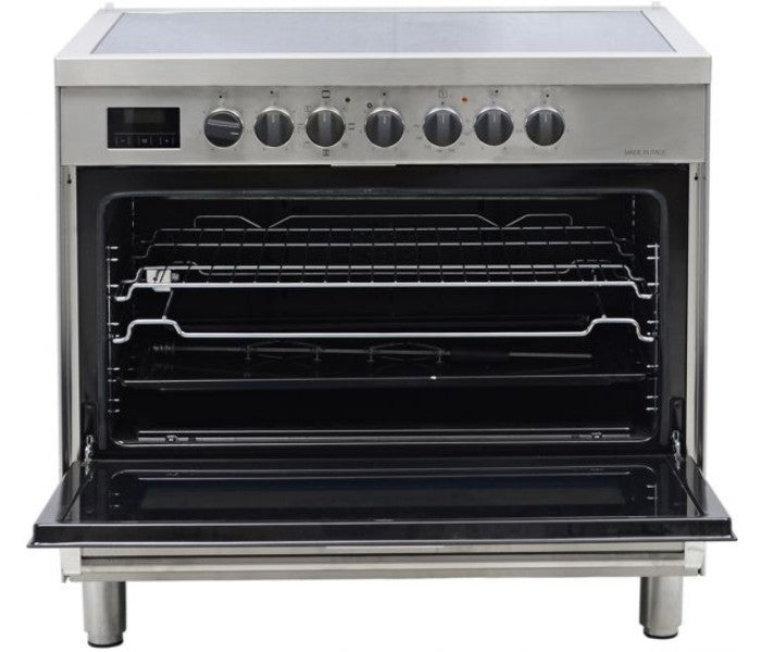 Bompani 90 x 60Cm Full Electric Ceramic Cooker BO683DX/E | Kitchen Appliances Bompani 90 x 60Cm Full Electric Ceramic Cooker BO683DX/E | Kitchen Appliances