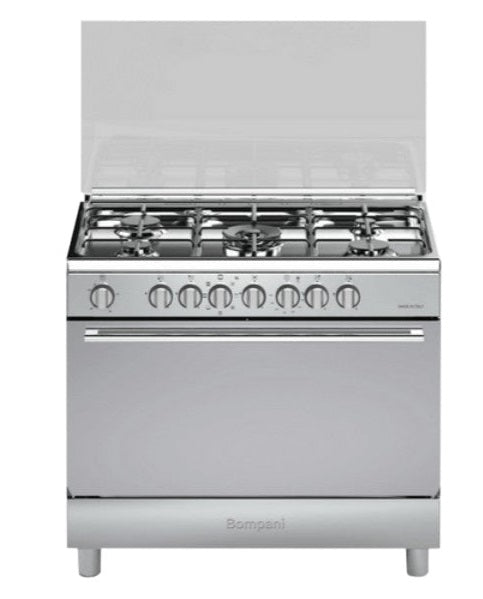 Bompani 5 Gas Burner 90 x 60Cm Cooker With Electric Oven & Grill BO683ME/L