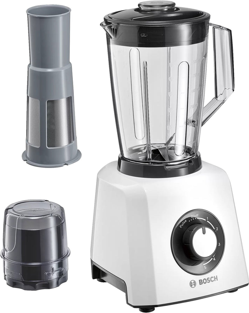 Bosch Blender Mighty Mixx 600W White MMB33P5BGB