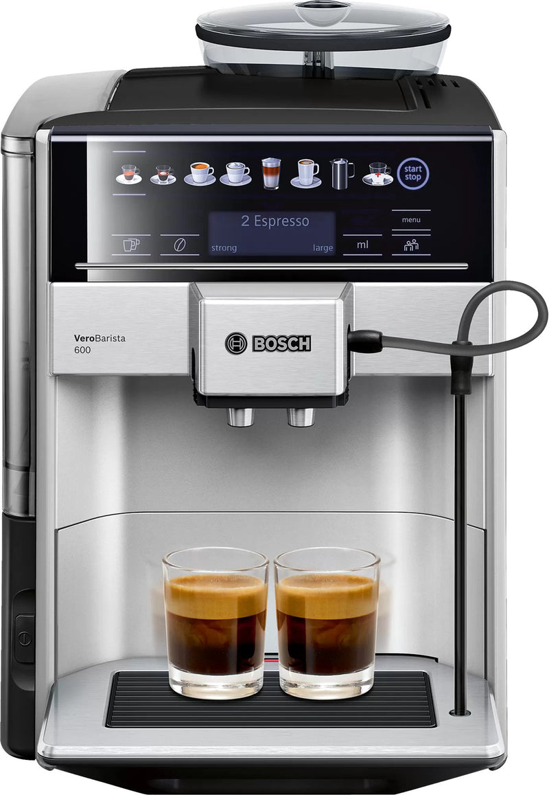 Bosch Fully Automatic Coffee Machine Vero Barista 600 Silver TIS65621GB