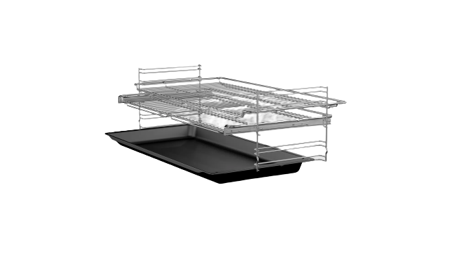 Bosch Serie 8 Gas Range Cooker Stainless Steel HIZ5G7W50M