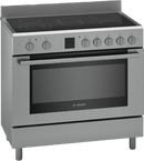 Bosch Serie 8 Electric Range Cooker Stainless Steel HKK99V850M