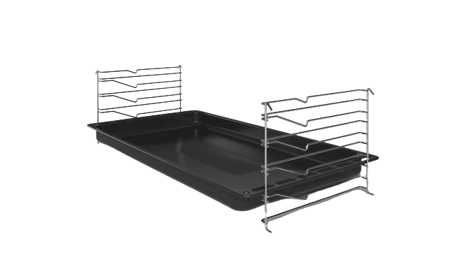 Bosch Serie 8 Electric Range Cooker Stainless Steel HKK99V850M