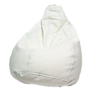 Bean Bag Leatherette XXXL White