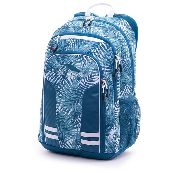 High Sierra Blaise Backpack Palms/Lagoon/White Regular