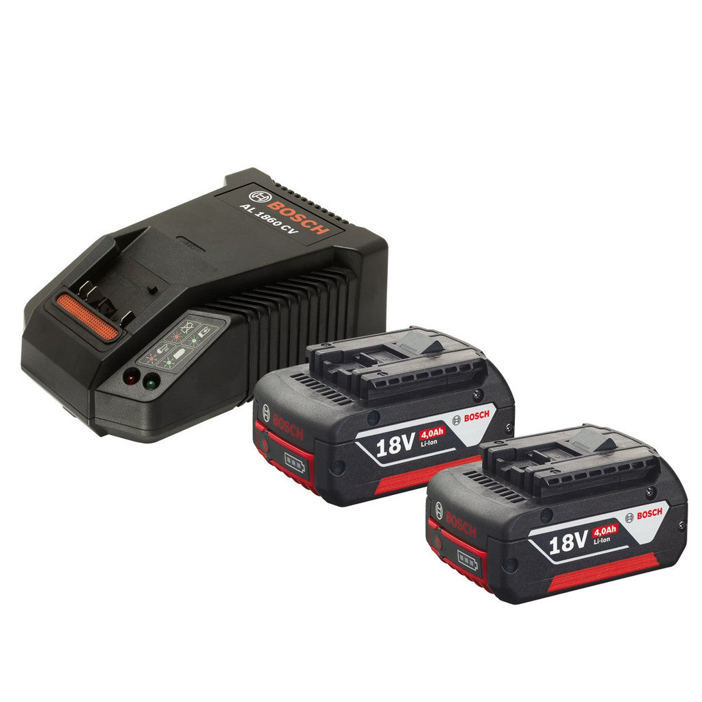 Bosch 2 Battery 18 V 4 AH + AL 1860 Charger | Batteries, Chargers & Starter Kits Bosch 2 Battery 18 V 4 AH + AL 1860 Charger | Batteries, Chargers & Starter Kits