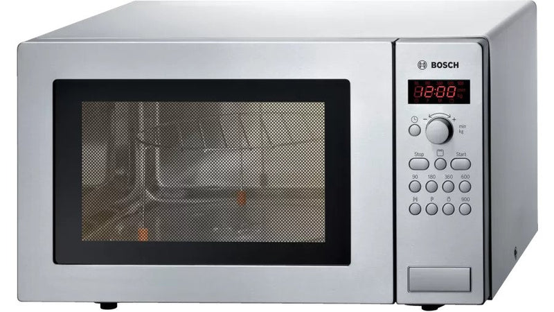 Bosch Serie 2 Free Standing Microwave 51x30cm Stainless Steel HMT84G451M