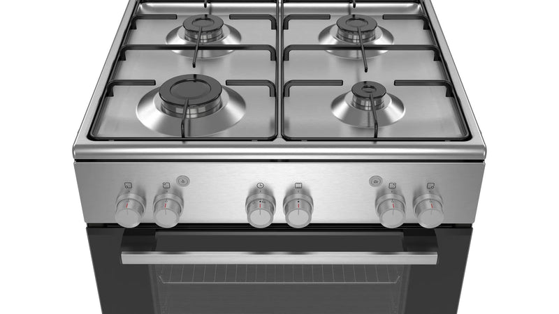 Bosch Serie 2 Free Standing Gas Cooker Stainless Steel HGA120B50M