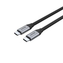Unitek USB-C 100W PD Fast Charging Cable with 4K@60Hz and 10Gbps Data (USB 3.0) 1M C14082ABK