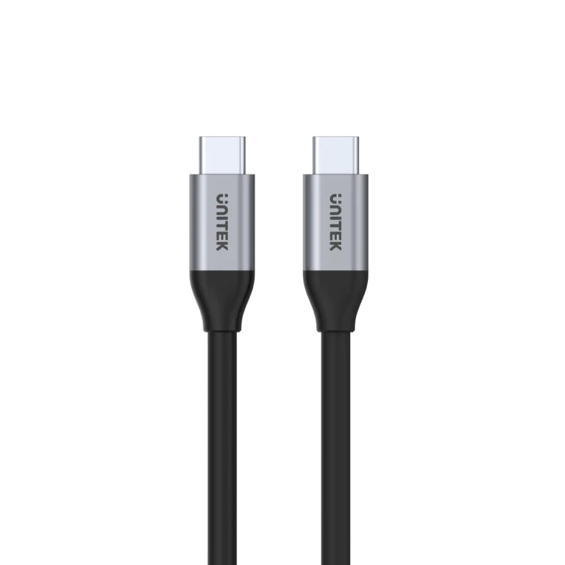 Unitek USB-C 100W PD Fast Charging Cable with 4K@60Hz and 10Gbps Data (USB 3.0) 1M C14082ABK