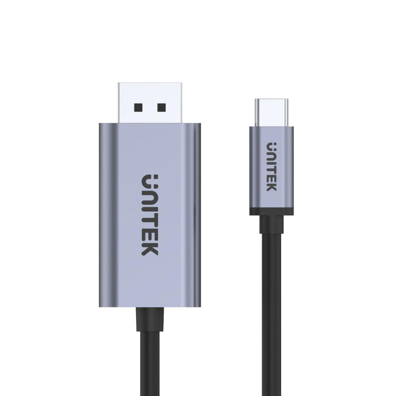 Unitek 2M USB-C to DisplayPort Cable, Space Gray Color V1409A