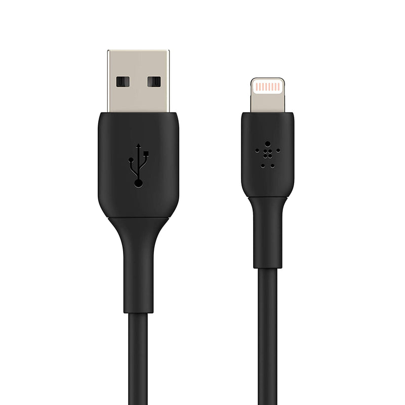 Belkin PVC Lightning To USB A Cable 1M Black CAA001bt1MBK