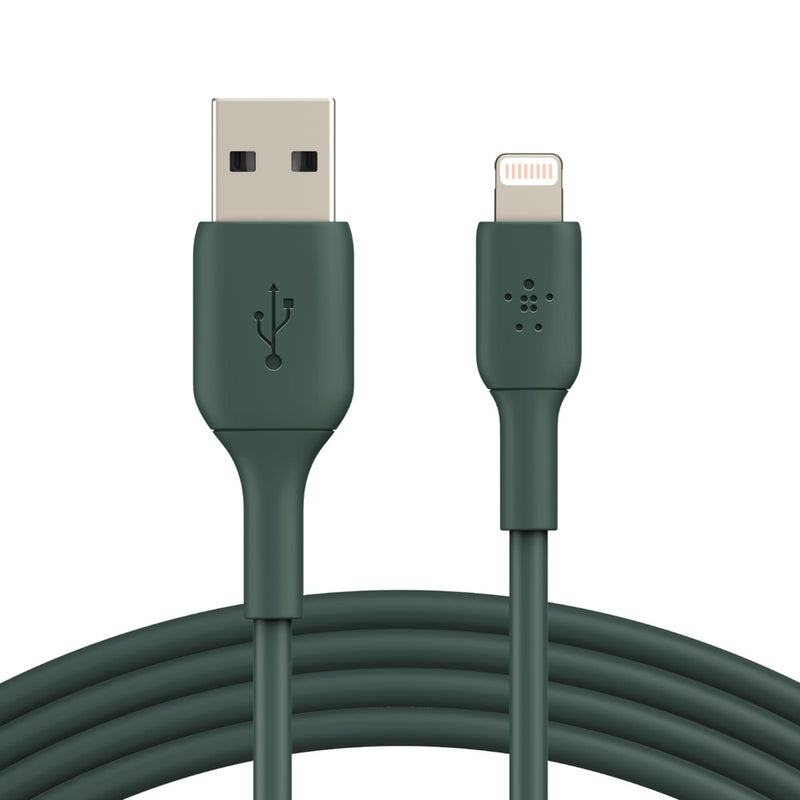 Belkin Boost Charge Lightning To USB A Cable 1M Midnight Green CAA001bt1MMG